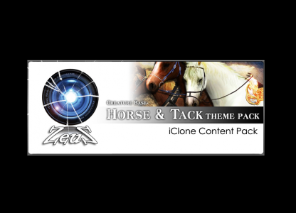 Horses and Track Theme Pack for Iclone 8 + Motions