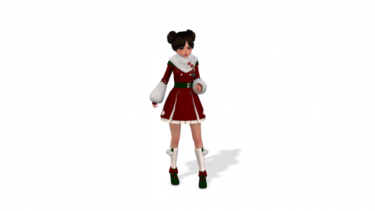 Sandy Chrismas iAvatar + Motions for Iclone 8