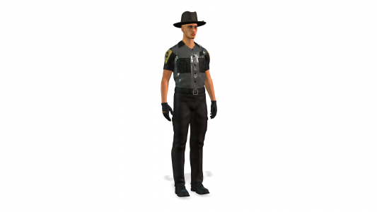 Policeman iAvatar for Iclone 8