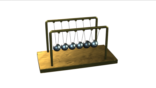Newton's Cradle Iprop for Iclone 8