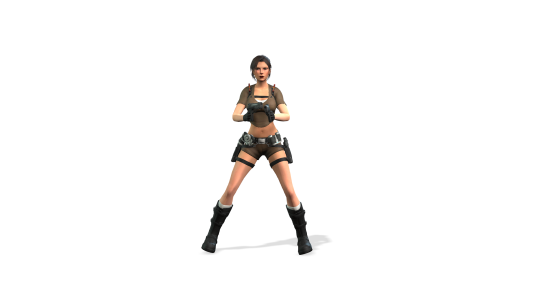 Lara Croft (Tomb Raider) iAvatar 3D Model for Iclone 8