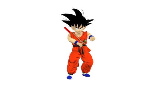 Goku iAvatar 3D Model for Iclone 8