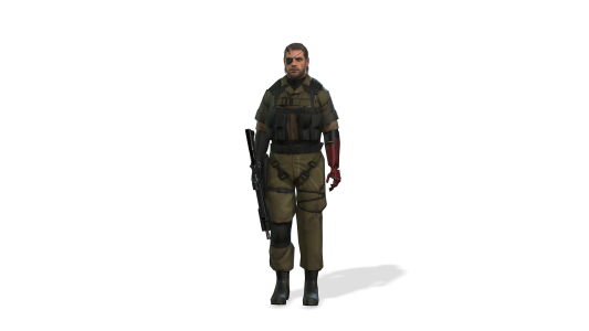 Solid Snake (MGS)  iAvatar 3D Model for Iclone 8