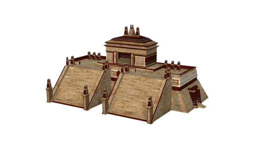 Mayan City Iprops 3D Models for Iclone 8