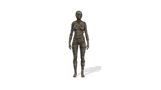 Pharaoh + Queen+ Mummies  iAvatars 3D Characters for Iclone 8 + Accessories